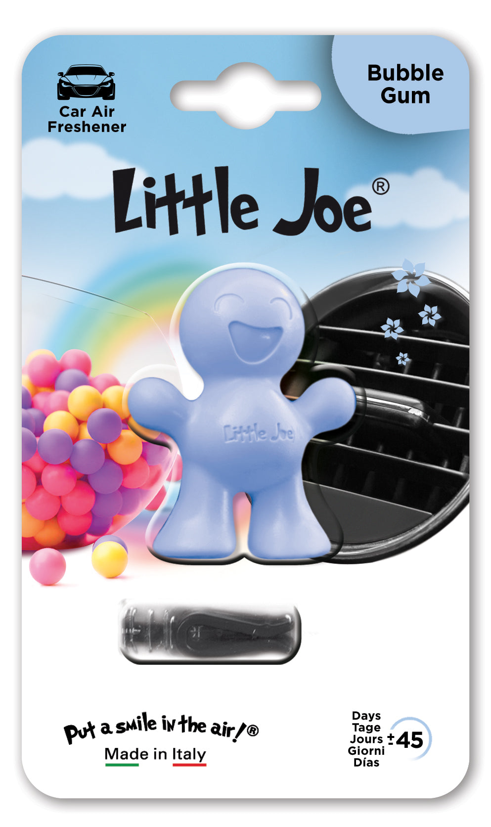 LITTLE JOE NOVELTY AIR FRESHENERS BUBBLEGUM