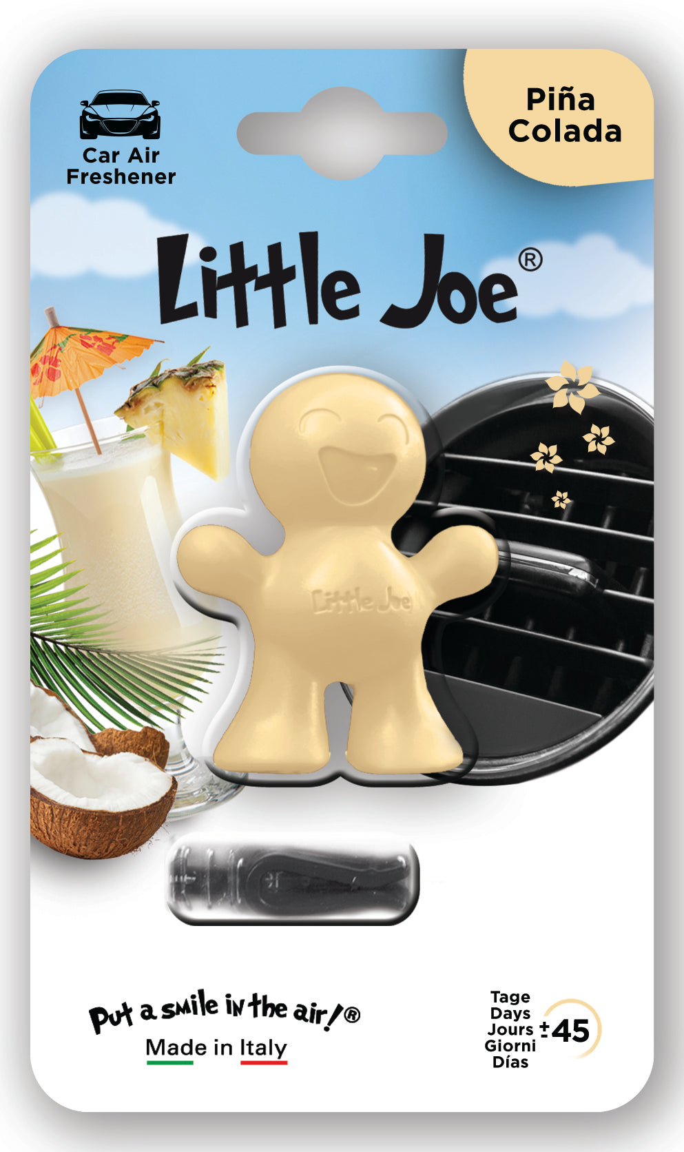 LITTLE JOE NOVELTY AIR FRESHENERS PINA COLADA