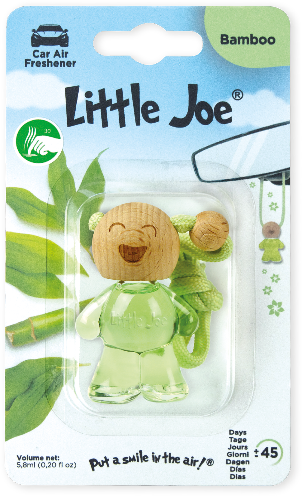 LITTLE JOE NOVELTY GLASS AIR DIFFUSERS BAMBOO