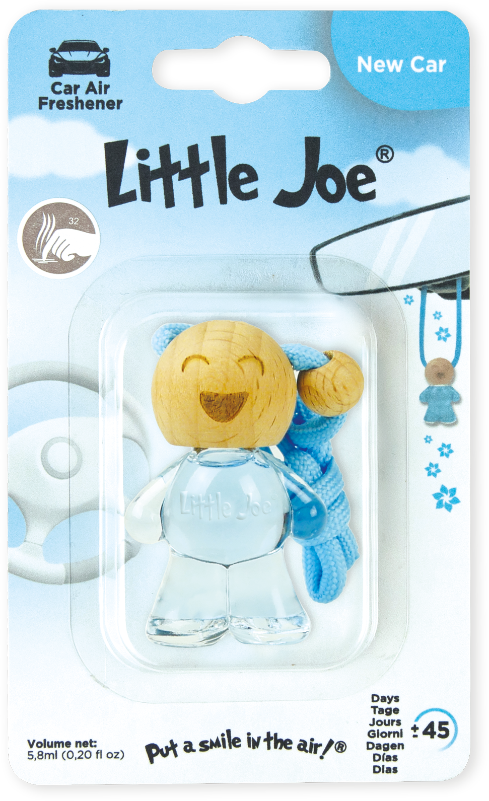 LITTLE JOE NOVELTY GLASS AIR DIFFUSERS NEW CAR