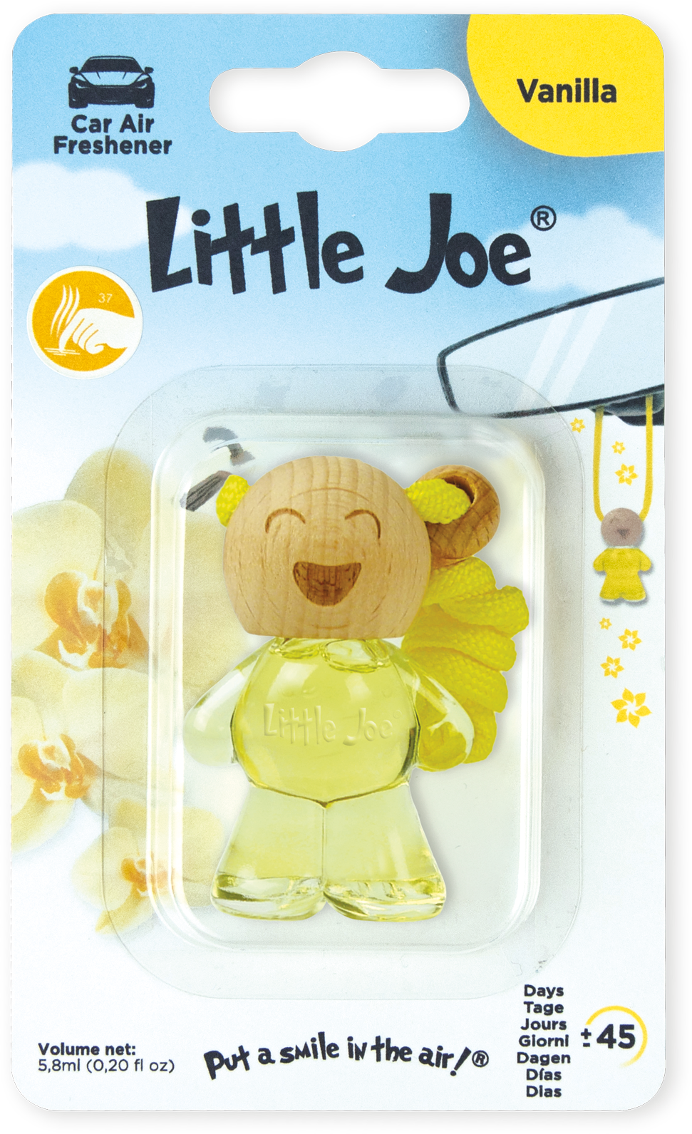 LITTLE JOE NOVELTY GLASS AIR DIFFUSERS VANILLA