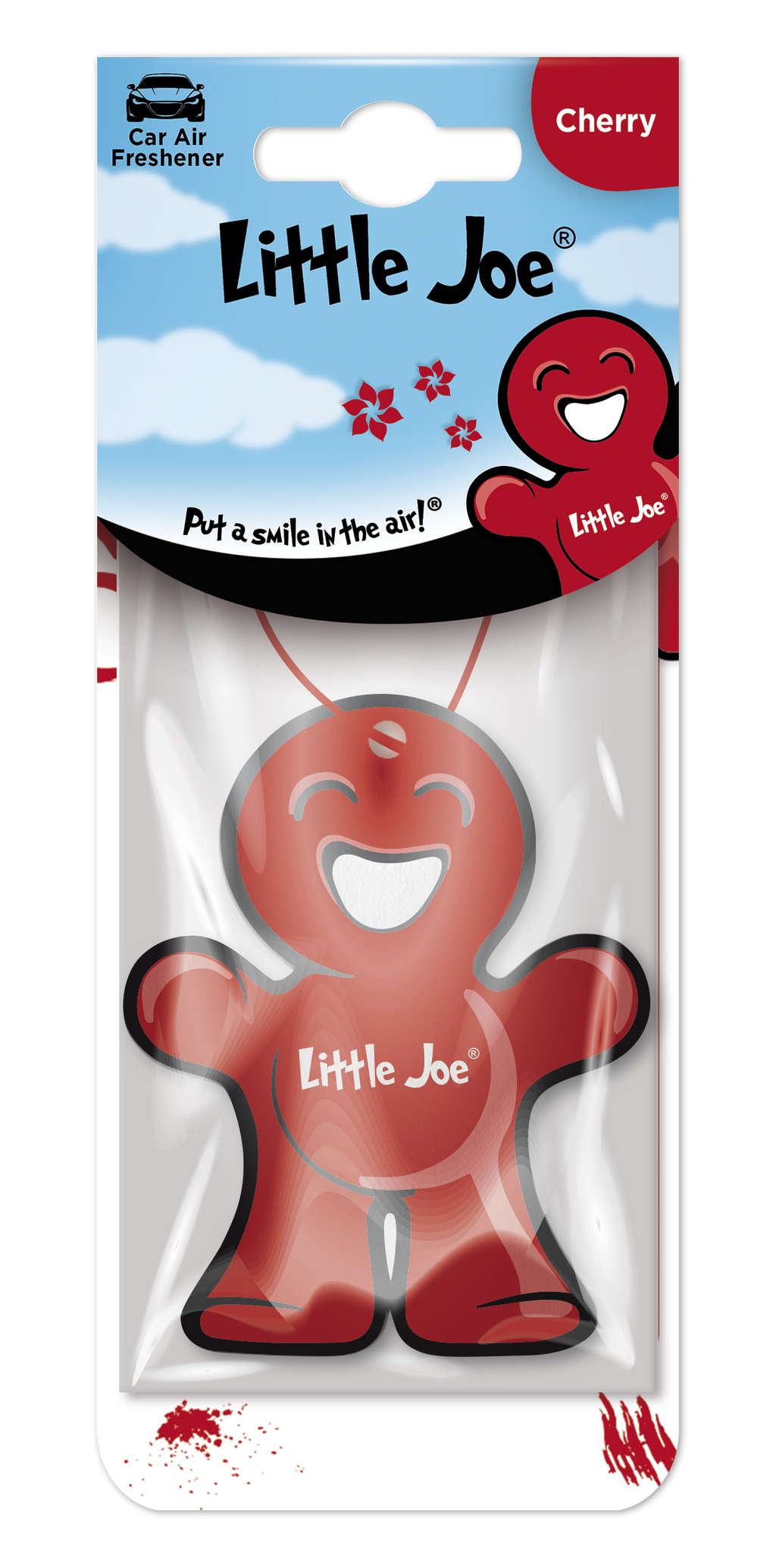 LITTLE JOE HANGING PAPER AIR FRESHENERS CHERRY 1 PK