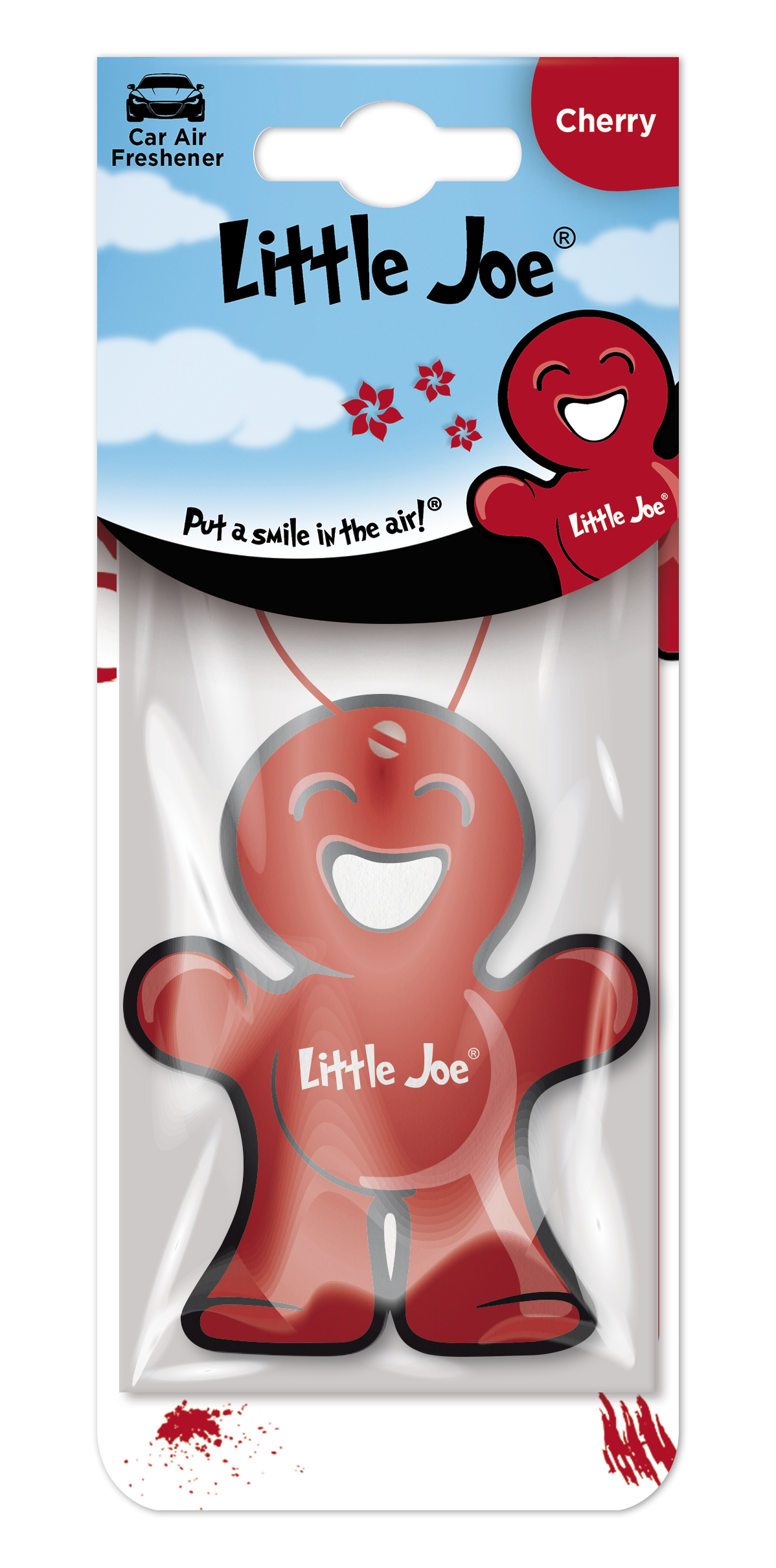 LITTLE JOE HANGING PAPER AIR FRESHENERS CHERRY 1 PK