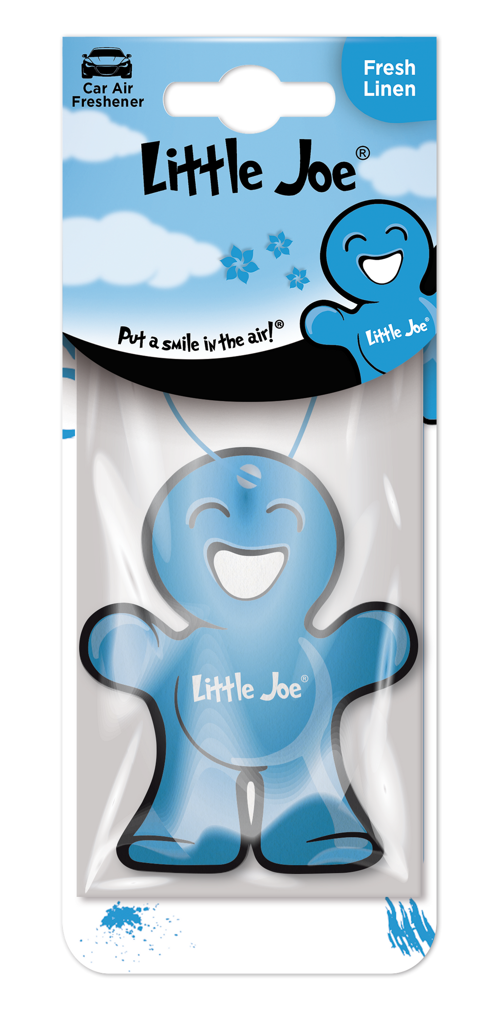LITTLE JOE HANGING PAPER AIR FRESHENERS FRESH LINEN 1 PK