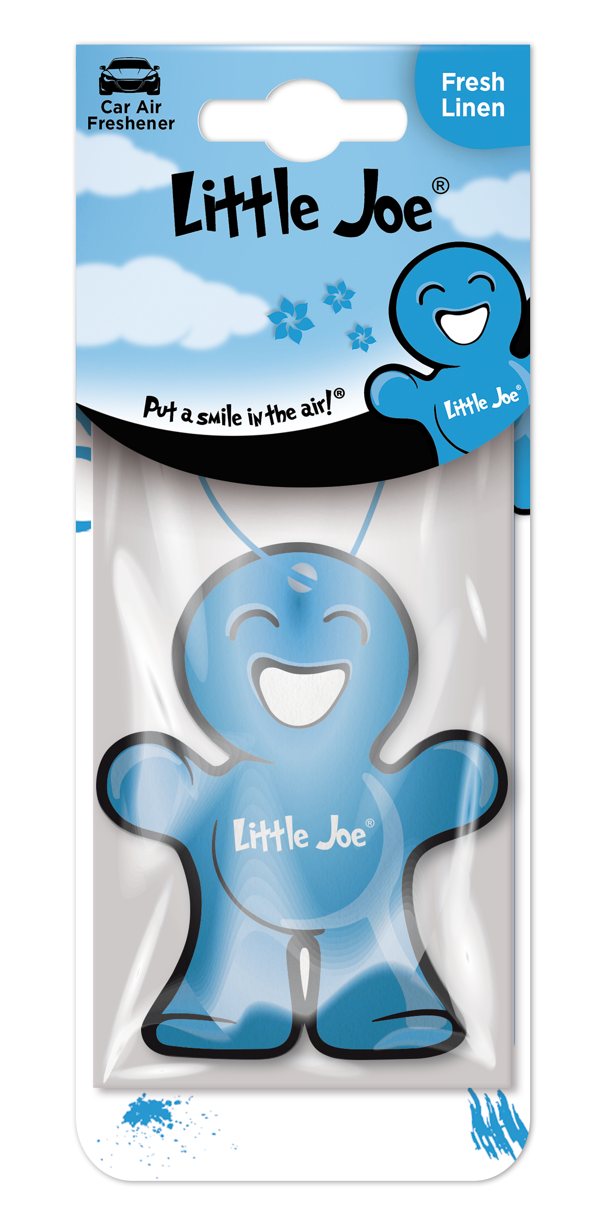 LITTLE JOE HANGING PAPER AIR FRESHENERS FRESH LINEN 1 PK