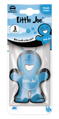 LITTLE JOE HANGING PAPER AIR FRESHENERS FRESH LINEN 3 PK