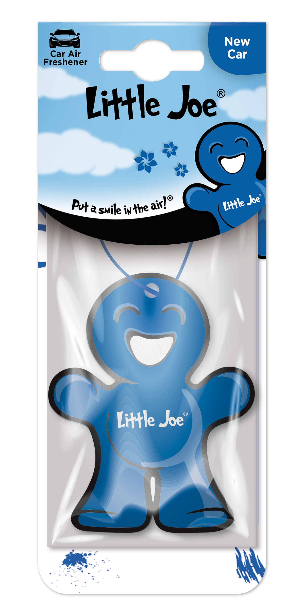 LITTLE JOE HANGING PAPER AIR FRESHENERS NEW CAR 1 PK